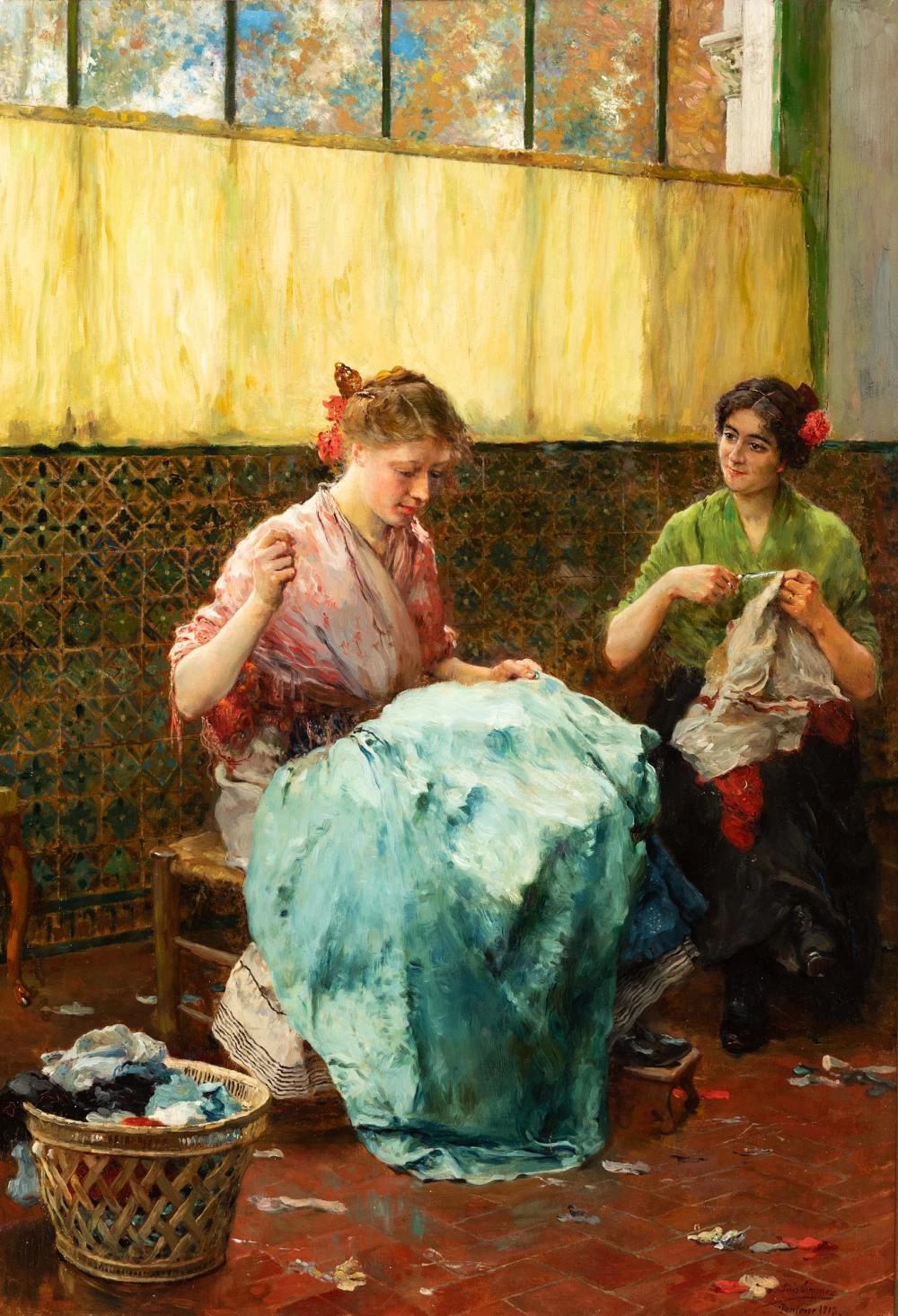 Le sarte. Pontoise, 1913